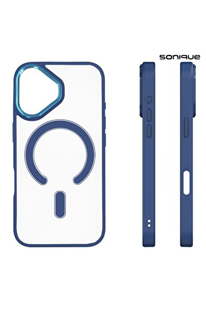 Sonique Θήκη Magnetic MagMetal Apple iPhone 17 Μπλέ