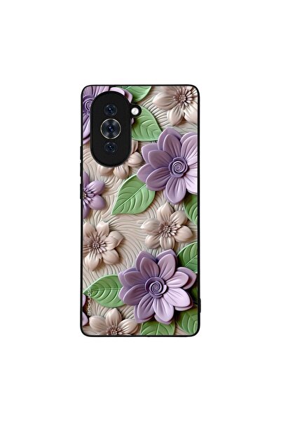 Sonique Θήκη 3D Flower Series για Huawei Nova 10 Βιολετί