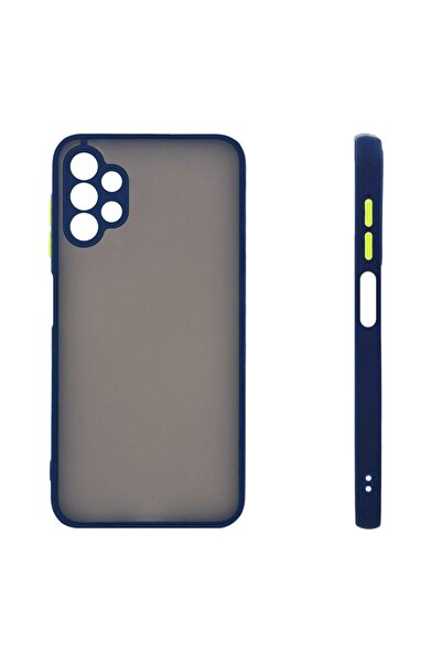 Sonique Θήκη Σιλικόνης Color Button Bumper Samsung Galaxy A32 5G Μπλέ