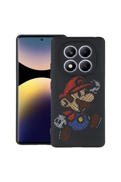 bestcase ¬Æ Husa pentru Xiaomi Redmi Note 14 Pro 4G, Calligraphy Super Maria,...