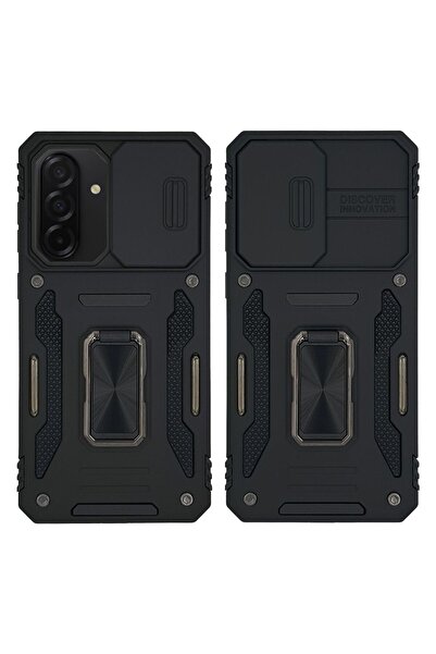 Sonique Θήκη Ring Armor CamShield για Samsung Galaxy A26 5G Μαύρο