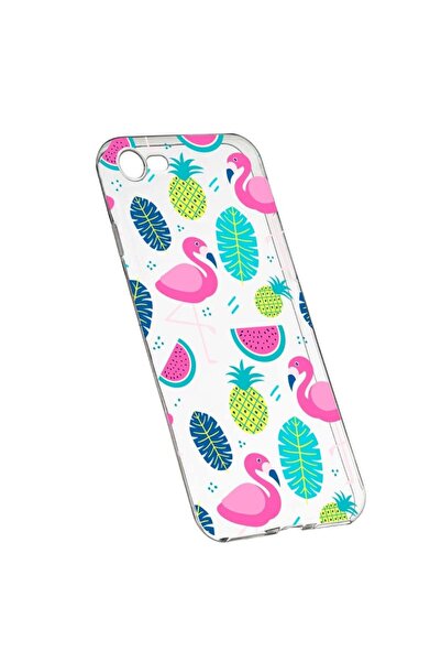 bestcase Husa Silicon, Transparent, Slim, Flamingo 91, Xiaomi Redmi Note 5A