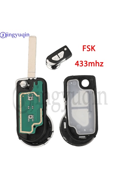 Choice1 Full Key jingyuqin 433MHz FSK 2 Buttons Modified flip remote control ...