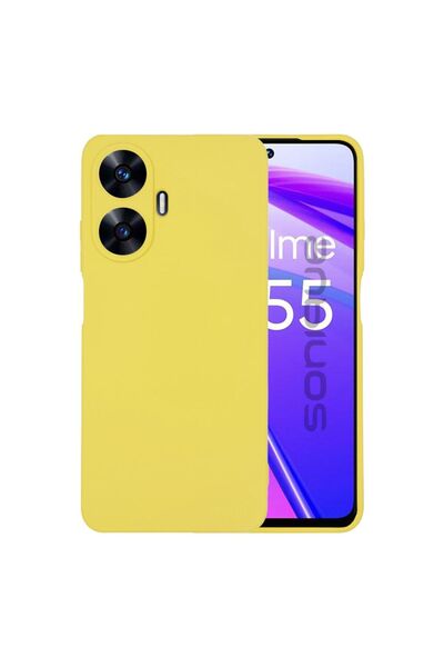 Sonique Θήκη Σιλικόνης My Colors Realme C55 Κίτρινο
