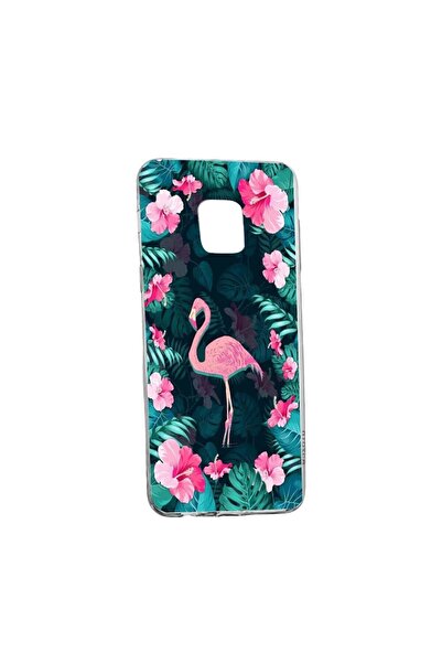 bestcase Husa Flamingo, Floral, pentru Xiaomi Redmi Note 9 Pro, rezistenta la...