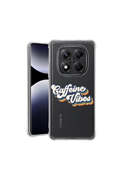bestcase Калъф за Xiaomi Redmi Note 14 Pro 5G, Удароустойчив 1.5ММ, Кафени ви...