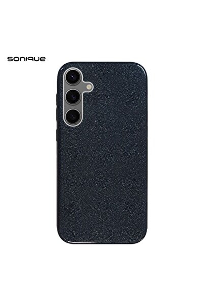 Sonique Θήκη Σιλικόνης Shiny Samsung Galaxy S24 Plus Μαύρο