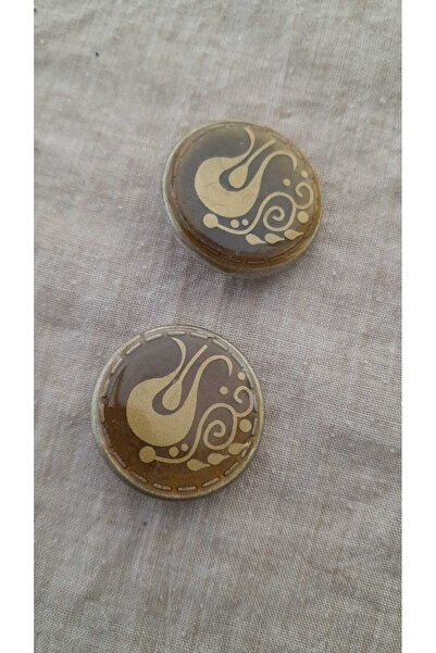 ILCARE Covered Mineli Metal Button 30 mm 2 Pieces