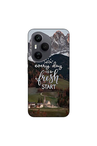 OEM Husa compatibila cu Honor 400 Pro Silicon Gel Tpu Model Mesaj Fresh Start