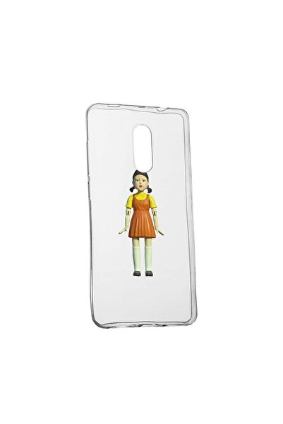 bestcase Husa Silicon Compatibila Cu Nokia 2.4, Squid Game - Doll Girl, rezis...
