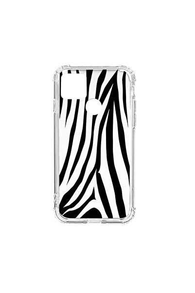 bestcase Husa Anti Shock Silicon Compatibila cu Xiaomi Redmi 9C, Black Zebra,...