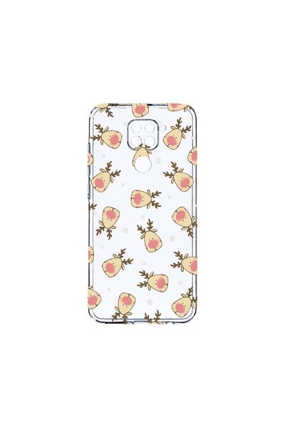 bestcase Διαφανής Θήκη Σιλικόνης 2MM, Συμβατή με Xiaomi Redmi Note 9, Xmas, Α...
