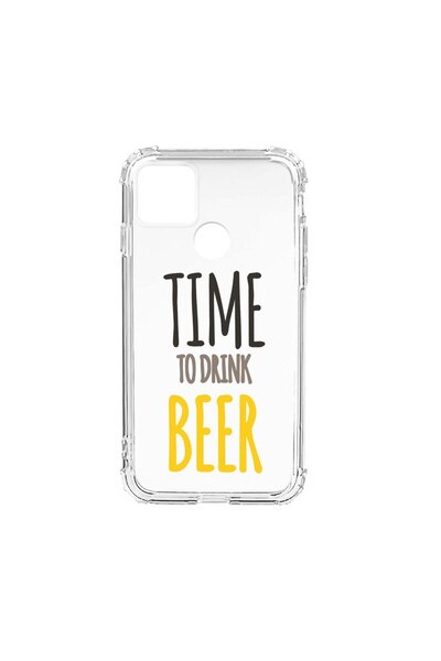 bestcase Husa Silicon Anti Shock Compatibila Cu Xiaomi Redmi 10A, Beer, Rezis...