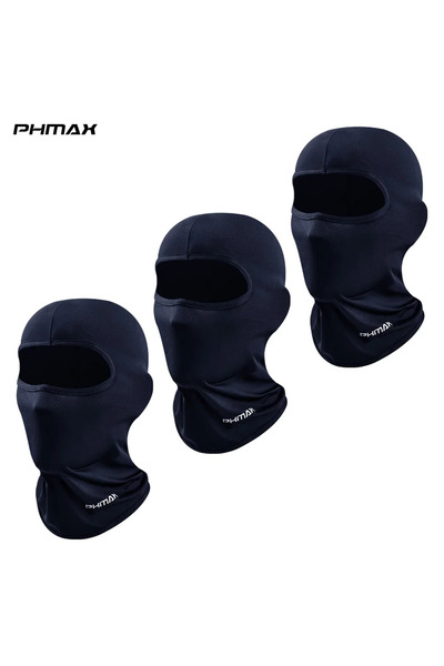 Choice6 قناع ركوب الدراجات النارية Navy-3T PHMAX، قناع وجه كامل قابل للتنفس م...