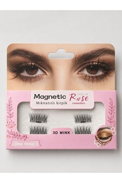 Tasarım Yarım Mıknatıslı Fox Eyes Kirpik