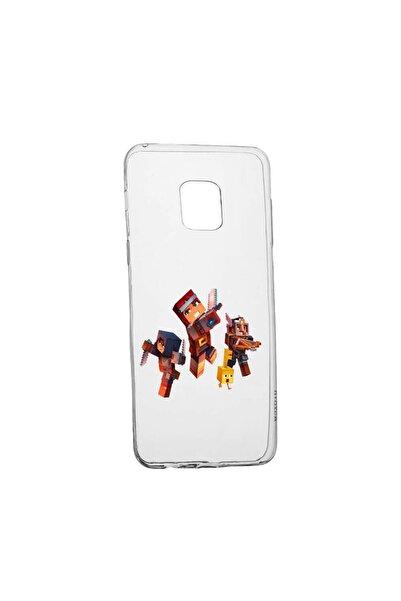 bestcase Калъф за Xiaomi Redmi Note 9, Minecraft, Устойчив на износване, Прот...