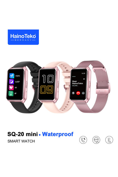HAINOTEKO SQ-20 Mini Waterproof Design Smart Watch with AMOLED Display Blueto...