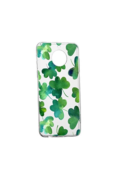 bestcase Husa Silicon Green leaf, Compatibila cu Xiaomi Redmi Note 9 Pro 5G, ...
