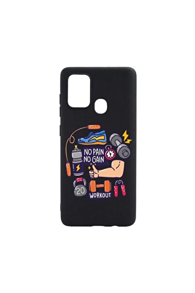 bestcase Husa Silicon Compatibila Cu Huawei P Smart 2020, Workout - No Pain N...