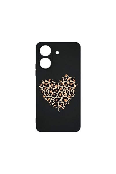 bestcase Λεπτή Θήκη Σιλικόνης 0.8MM, Συμβατή με Xiaomi Redmi 13C, Σχέδιο Καρδ...