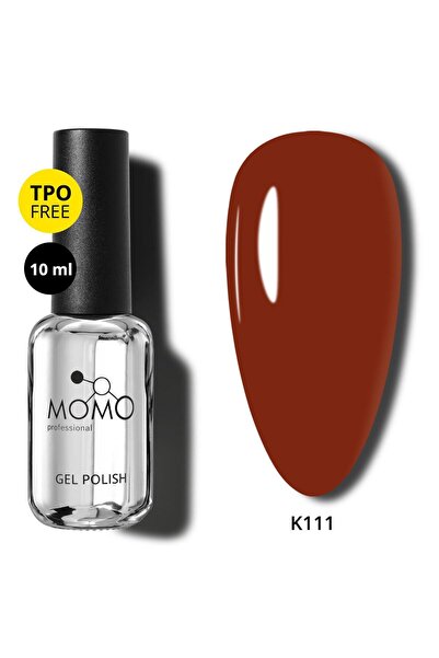 MOMO professional Kalıcı Oje K111, Kiremit Rengi, 10 ml