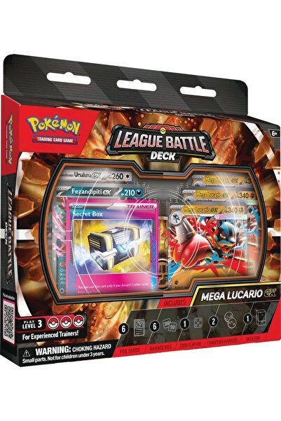 Pokemon TCG Pokémon League Battle Deck [26Q2] - Mega Lucario ex