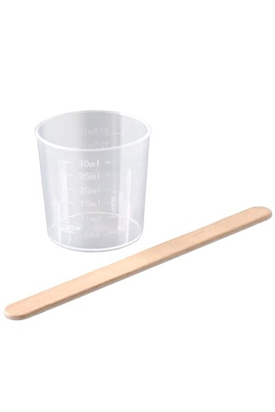 Everglue 30 ml Graduated Mixing Cup with Wooden Stirring Stick