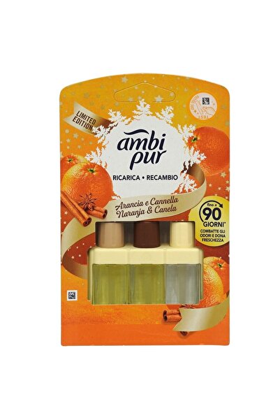 Ambi Pur Odorizant, Camera 3VOLUTION Rezerva 20 ml Orange Cinnamon, Ambi Pur,...