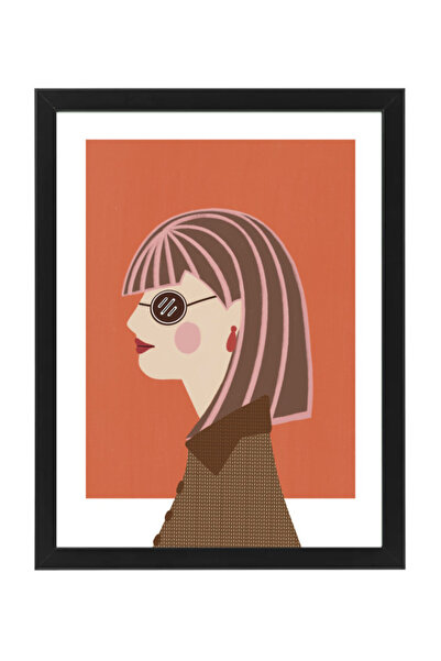 Boomah Accessories Fashion Girl - Illustrated Girl Power Poster with Frame 50...