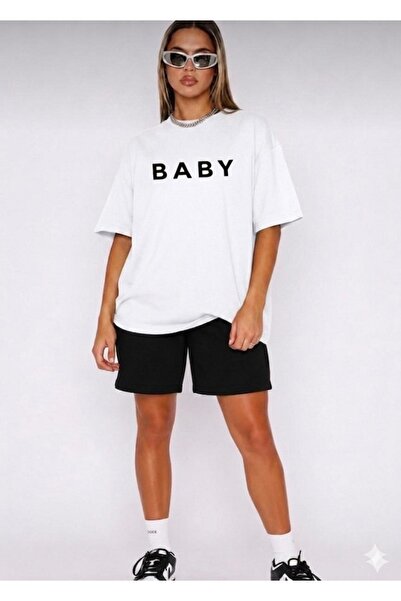 FAEL LİFE SET UNISEX CU TRICOU ȘI PANTALONI SCURȚI CU IMPRIMEU PENTRU BEBELUȘ...