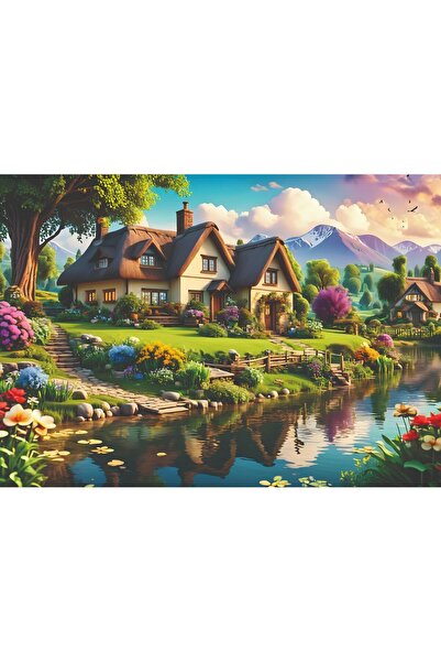 Nova Puzzle 1000 Parçalık Göl Kenarı Rüyası Puzzle - 41215