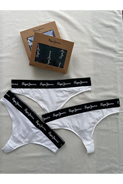 Pepe Jeans London Kadın 3'lü Tanga Set