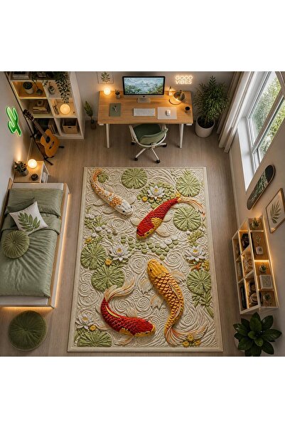 Rugs Modern Halı SDT Geleneksel Tema Desenli Modern Dokuma Taban Dekoratif Ha...