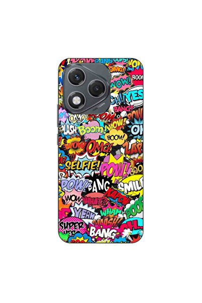 OEM Husa compatibila cu Honor 400 Lite Silicon Gel Tpu Model Pop Art Pow Wow ...