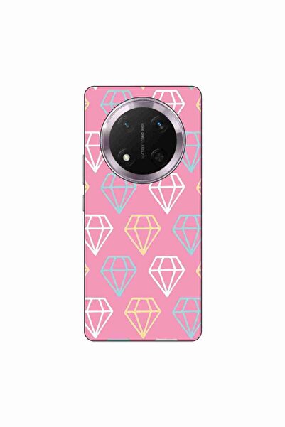 OEM Husa compatibila cu Honor Magic7 Lite Silicon Gel Tpu Model Diamond Patte...