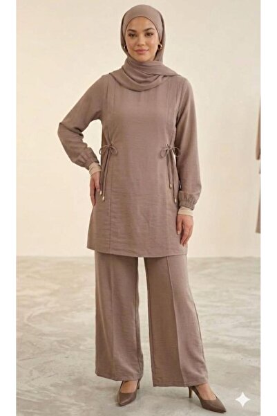 yussewear Yw Side Tie Tunic Set