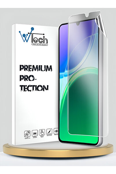 Wtech vivo Y11 5G / Y21 5G 2026 Premium Hydrogel Anti Spy Film Thin and Flexi...