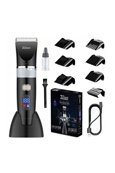 Zilan Aparat de tuns multifunctional ZLN8931 - 7 in 1, Waterproof IPX5, displ...