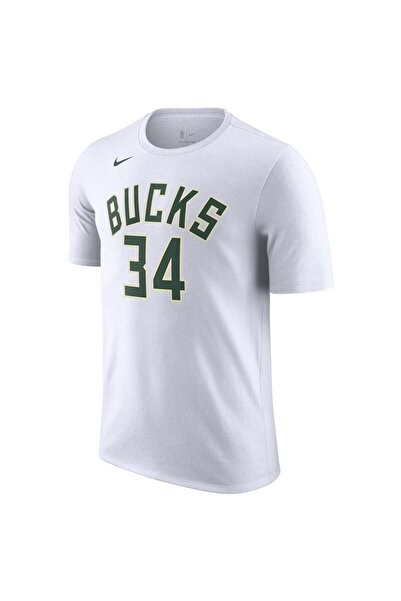 Nike Άνδρες& # Μπλουζάκι NBA Milwaukee Bucks κοντομάνικο XL