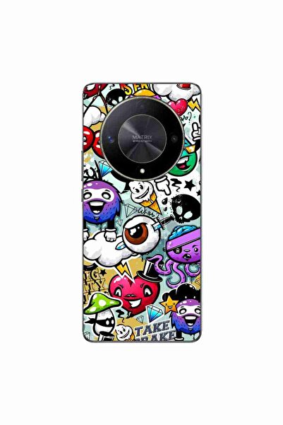 OEM Husa compatibila cu Honor Magic6 Lite Silicon Gel Tpu Model Pop Art Graffiti