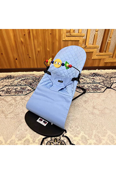 Other Baby Bouncer Rocker with Toy Bar, Adjustable Baby Bouncing Chair for Ne...