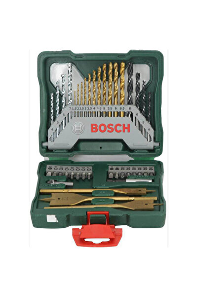 Bosch X-line 40-piece accessory set 2607019600, bits, bit adapter, drills, co...