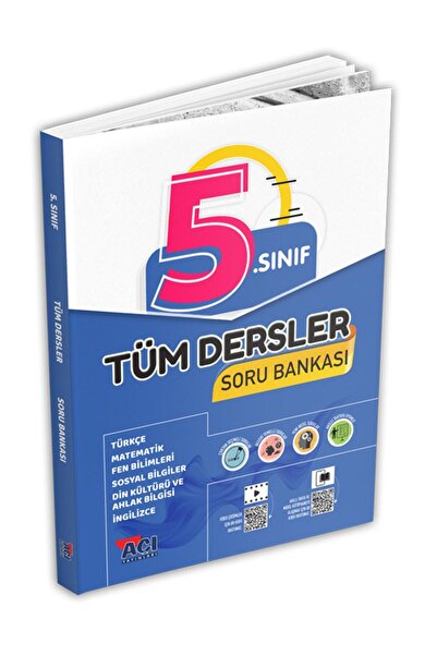 Açı Yayınları 5.Sınıf Tüm Dersler Soru Bankası
