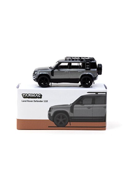 Tarmac 1:64 Works Land Rover Defender 110 Grey Metallic