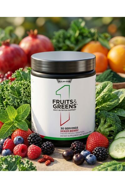 RULE ONE Fruits & Greens Mixed Berry 6.88 oz (195 g)
