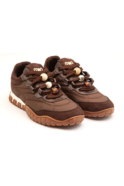 Mamito Ayakkabı Prns 193 Bead Detailed Parachute Fabric Sports Shoes