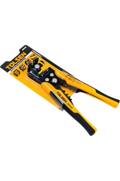 TOLSEN Automatic Wire Stripper 200mm Hand Tool for Wire Stripping, Cutting, a...
