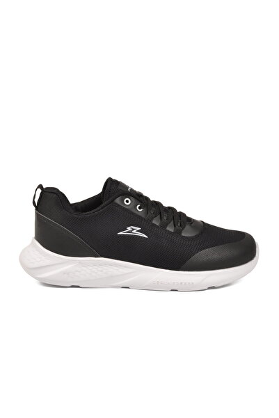 WALKWAY Black and White Mesh Lightweight Flexible Large Size Men's Sports Sho...