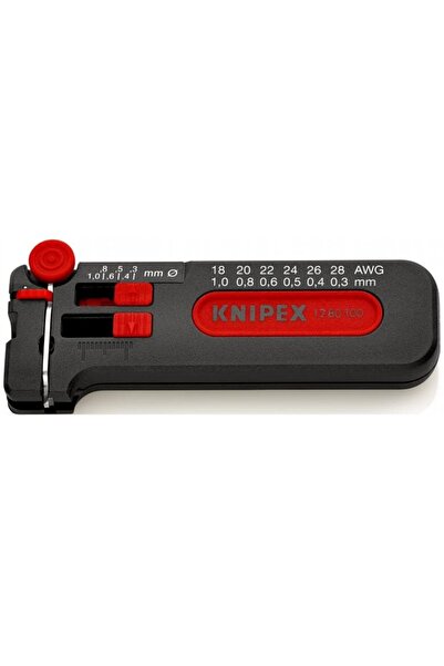 Knipex 12 80 100 SB, Μίνι Απογυμνωτής Καλωδίων, Ø 0,3 έως 1,0 mm