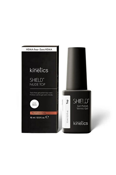 kinetics Shield Milky Nude Top Coat Yapışkan Katsız 15ml